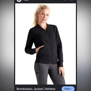 Athleta Bombtastic Zip-Up Jacket
